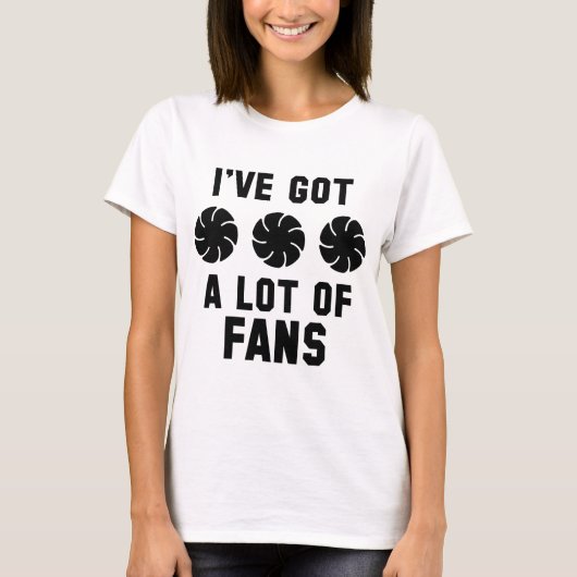 T-shirt J'ai beaucoup de fans (Devant)