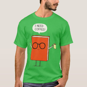 T-shirt J'ai besoin de café 1