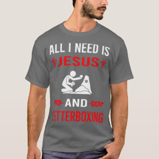 T-shirt J'Ai Besoin De Jésus Et De Letterboxe