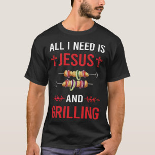 T-shirt J'ai besoin de Jésus Grill