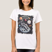 T-shirt J'ai besoin de l'illustration de mon astronaute sp (Devant)