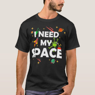 T-shirt J'Ai Besoin De Mes Monstres Astrophysique Spatiale