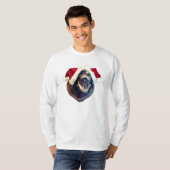 T-shirt J'ai besoin de quelque chose porter pour Noël (Devant entier)