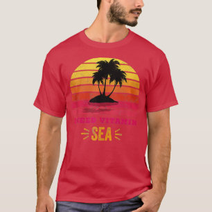 T-shirt J'ai besoin de Vitamin Sea Beach thème Débardeur