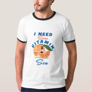 T-shirt J'ai besoin de vitamine de mer