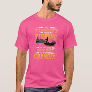 T-shirt J'ai Besoin D'un Délai Envoyez-Moi Pêcher Pêcheur