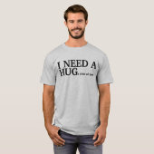 T-shirt J'AI BESOIN d'un verre énorme de bière (Devant entier)