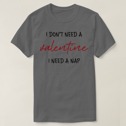 T-shirt J'ai besoin d'une sieste (Design devant)
