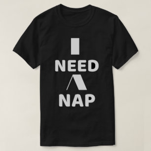 T-shirt J'ai Besoin D'une Sieste Citation drôle de style