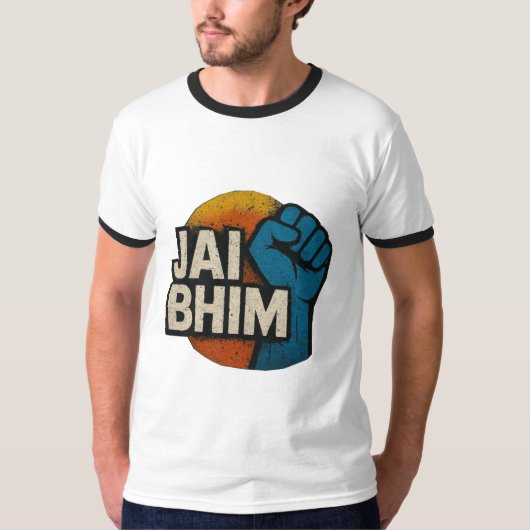 T-shirt Jai Bhim | Educate Agitate Organize  (Devant)