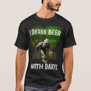 T-shirt J'Ai Boi De La Bière Avec Daryl Big Foot Drôle Par