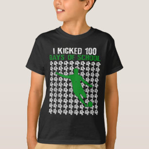 T-shirt J'ai botté 100 jours de sport de football scolaire