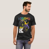 T-shirt J'ai broyé Pré K Monster Camion Diplôme de Cap Gar (Devant entier)