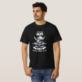 T-shirt J'ai bu du rhum Pirate Skull Jolly roger Drapeau c (Devant entier)