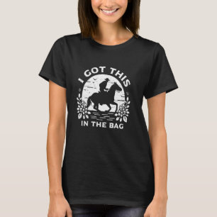 T-shirt J'ai ça dans le sac Cowboy équestre