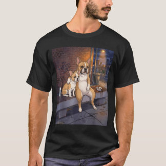 T-shirt J'ai Ce Chien En Moi Drôle Bouledogue Français Fum