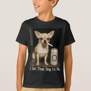 T-shirt J'ai Ce Chien En Moi Drôle De Chien Chihuahua Pour