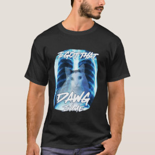 T-shirt J'ai Ce Chien En Moi Hein Mème De Chat Xray Hommes