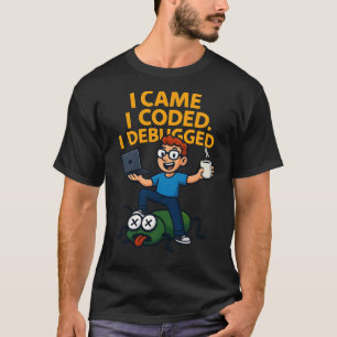 T-Shirt J'ai codé, j'ai débogué