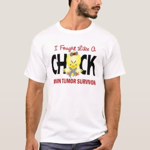T-shirt J'ai combattu comme un survivant de tumeur