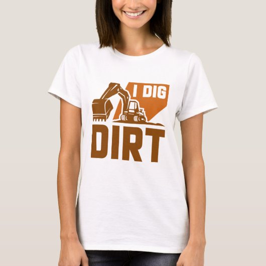 T-shirt J'ai creusé (Devant)