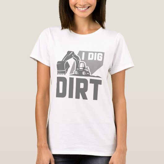 T-shirt J'ai creusé (Devant)