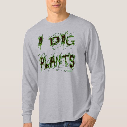 T-shirt J'ai creusé Plante Funny Gardener Slogan (Devant)