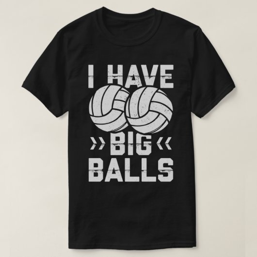 T-shirt J'ai de grandes boules (Design devant)