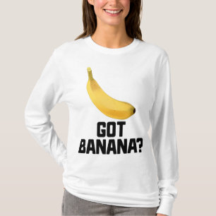 T-shirt J'Ai De La Banane Amusante Fruit Ripé Jaune