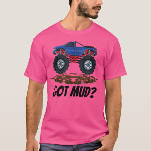 T-shirt J'Ai De La Boue Monster Truck Conducteurs De Crois