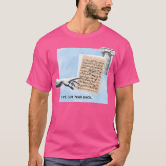 T-shirt J'Ai De La Musique De La Main Et De La Feuille De