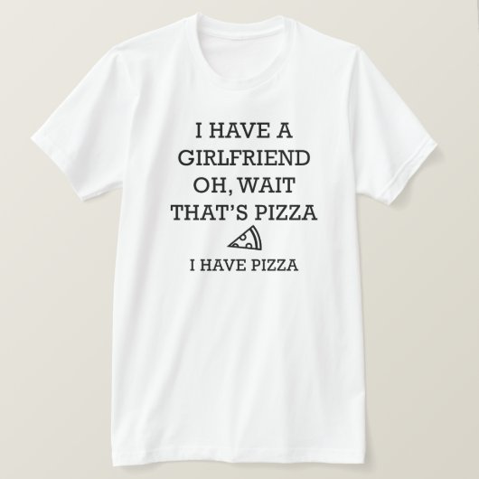 T-shirt J'Ai De La Pizza (Design devant)