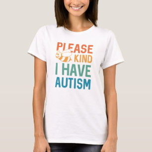T-shirt J'ai de l'autisme