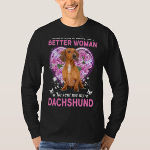 T-shirt J'Ai Demandé À Dieu De Me Faire Une Meilleure Femm