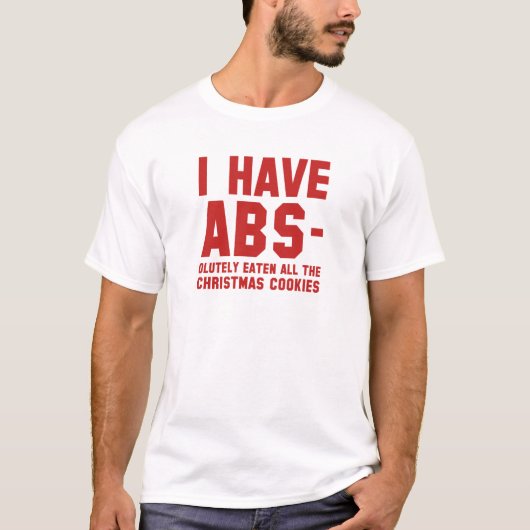 T-shirt J'Ai Des Abs (Devant)