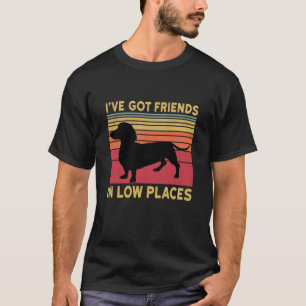 T-shirt J'ai des amis dans des endroits pauvres