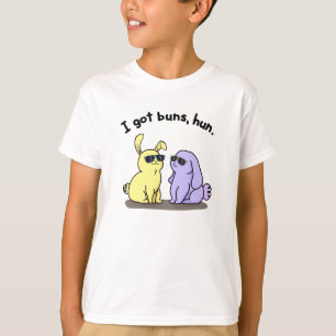 T-shirt J'Ai Des Buns Hun Drôle Lapin Lapin Pun