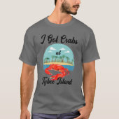 T-shirt J'Ai Des Crabes À Tybee Island Drôle Crabes Lover  (Devant)