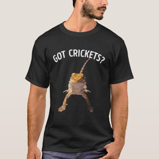 T-shirt J'ai des crickets du Dragon (Devant)