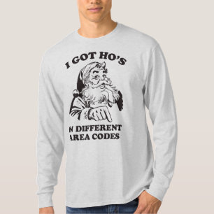 T-shirt J'ai des filles dans différentes indicatifs région