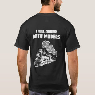 T-shirt J'ai des mannequins avec I Funny Train