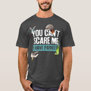 T-shirt J'Ai Des Perroquets Cockatiel Gray Africain