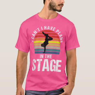 T-shirt J'Ai Des Plans Dans La Scène De Danse Hiphop Sarca