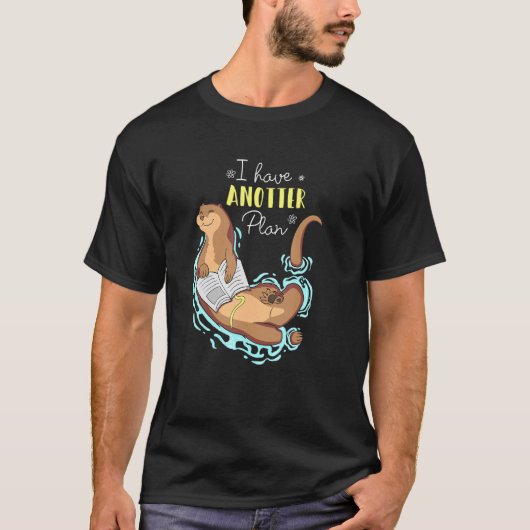 T-shirt J'Ai Des Puns À Otter De Plan Anotter (Devant)