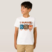 T-shirt J'ai des qualifications Napoleon Dynamite (Devant entier)