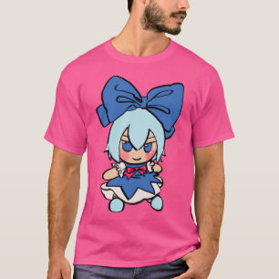 T-shirt J'Ai Dessiné Le Mème Touhou Plush De Cirno Fumo