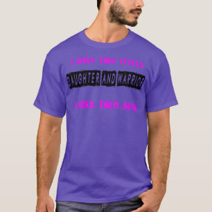 T-SHIRT J'AI DEUX TITRES ET JE LES ROCK TOUS LES DEUX