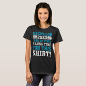 T-shirt J'ai dû étudier longtemps baccalauréat (Devant entier)