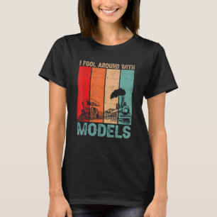 T-shirt J'Ai Du Mal Avec Des Modèles Retro Train Trainspot