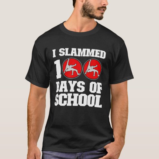 T-shirt J'Ai Éclaté 100 Jours De Lutte Scolaire 100E Jour (Devant)